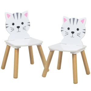 2 Sillas de Made Cara de Gato