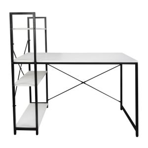 Escritorio con Repisas Laterales Amazonas Blanco